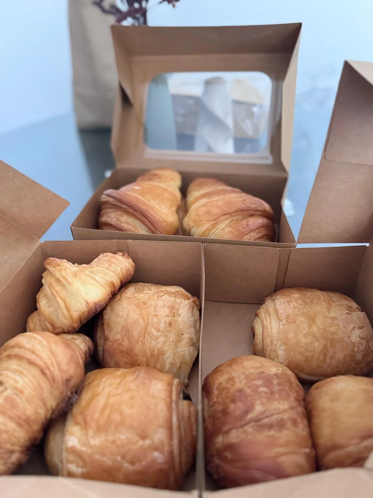 Assorted pastries prepared for catering